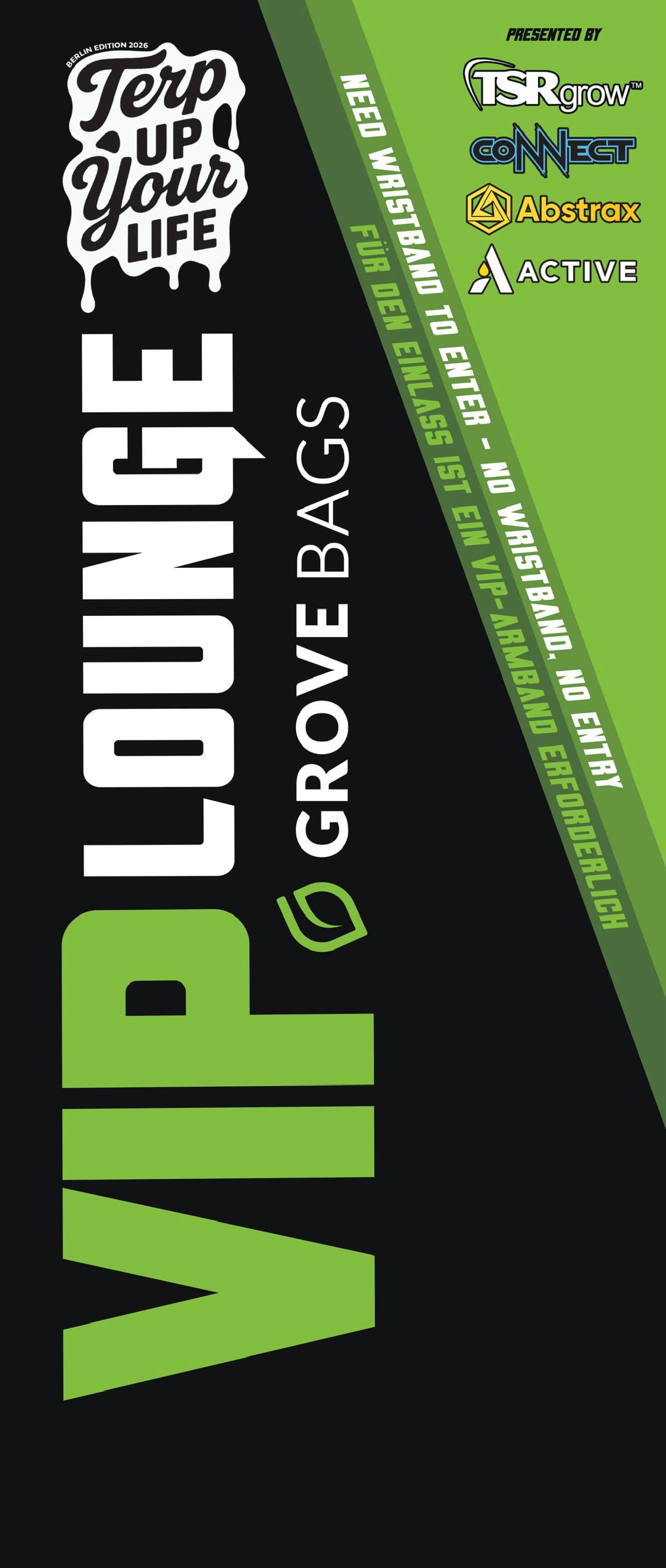 TERP UP YOUR LIFE sponsored by GROVEBAGS cover